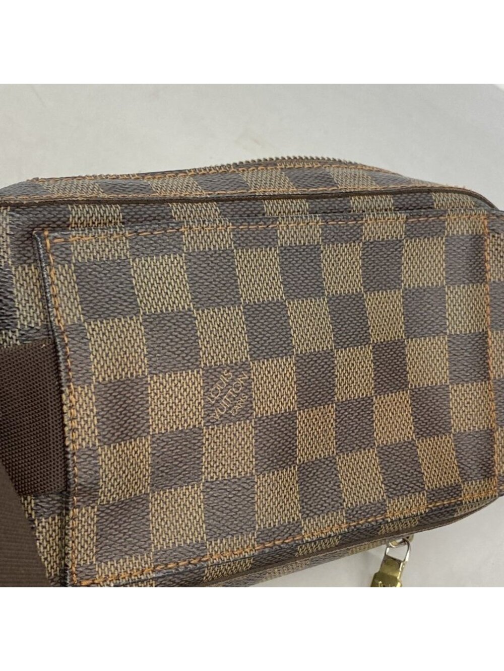 Louis Vuitton Belt Bag Damier Geronimos Ebene - Picture 8 of 10
